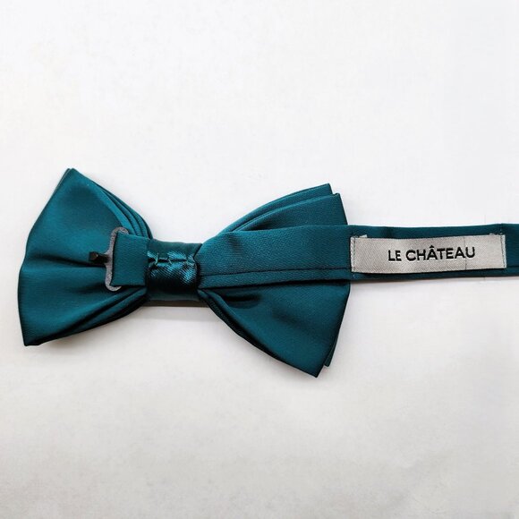Teal Bow Tie for Boys & Young Men - Picture 4 of 4